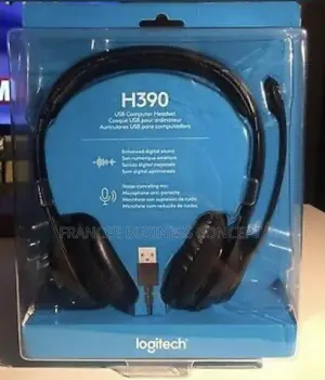 Logitech H390 USB Headset With Noise-Cancellation