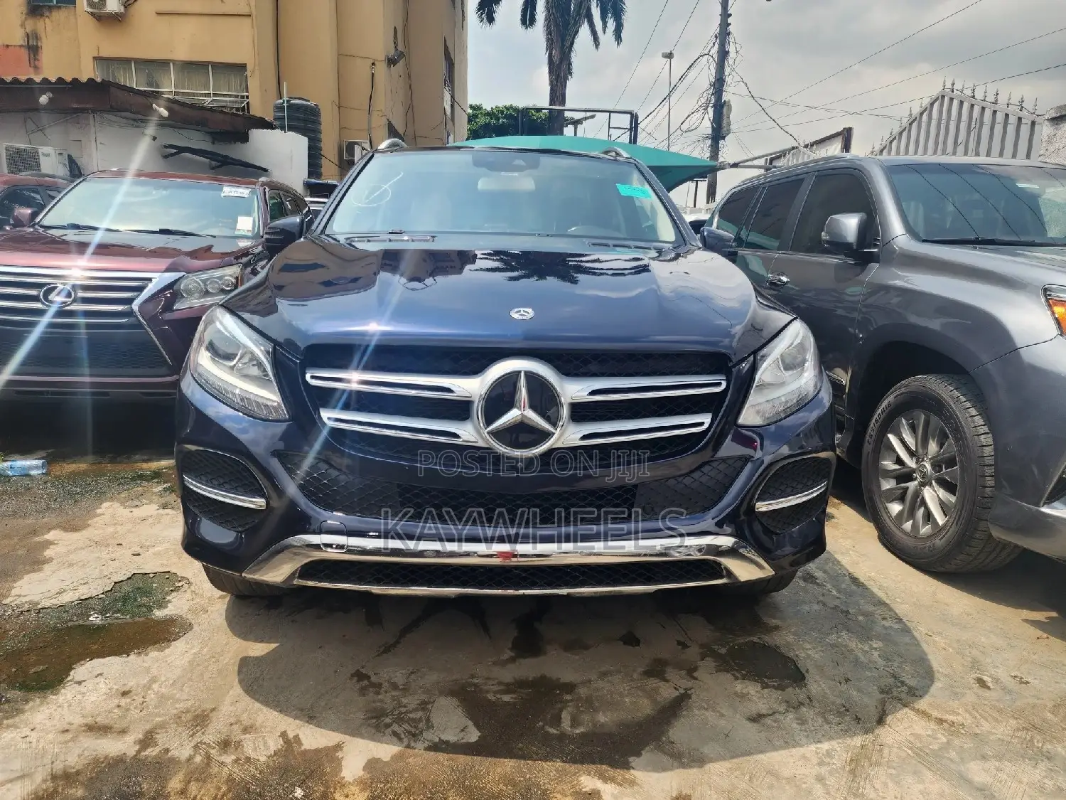 Mercedes-Benz GLE-Class GLE 350d 4MATIC 2017 Blue
