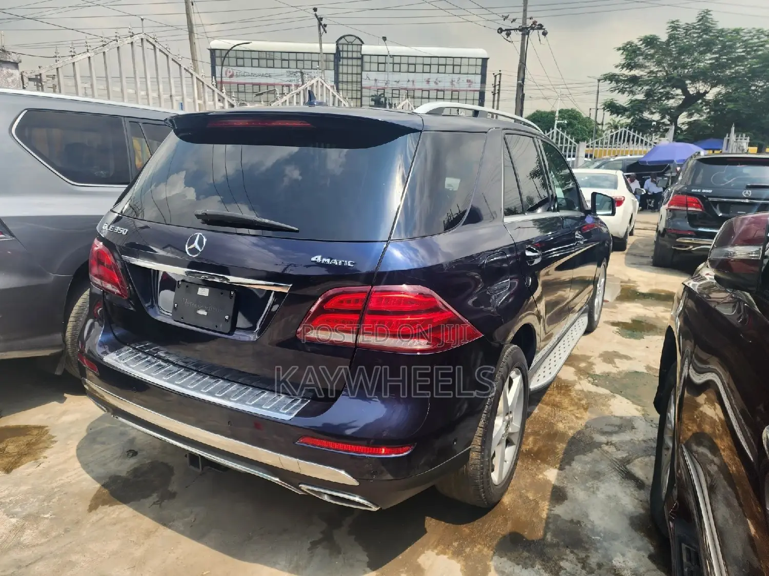 Mercedes-Benz GLE-Class GLE 350d 4MATIC 2017 Blue