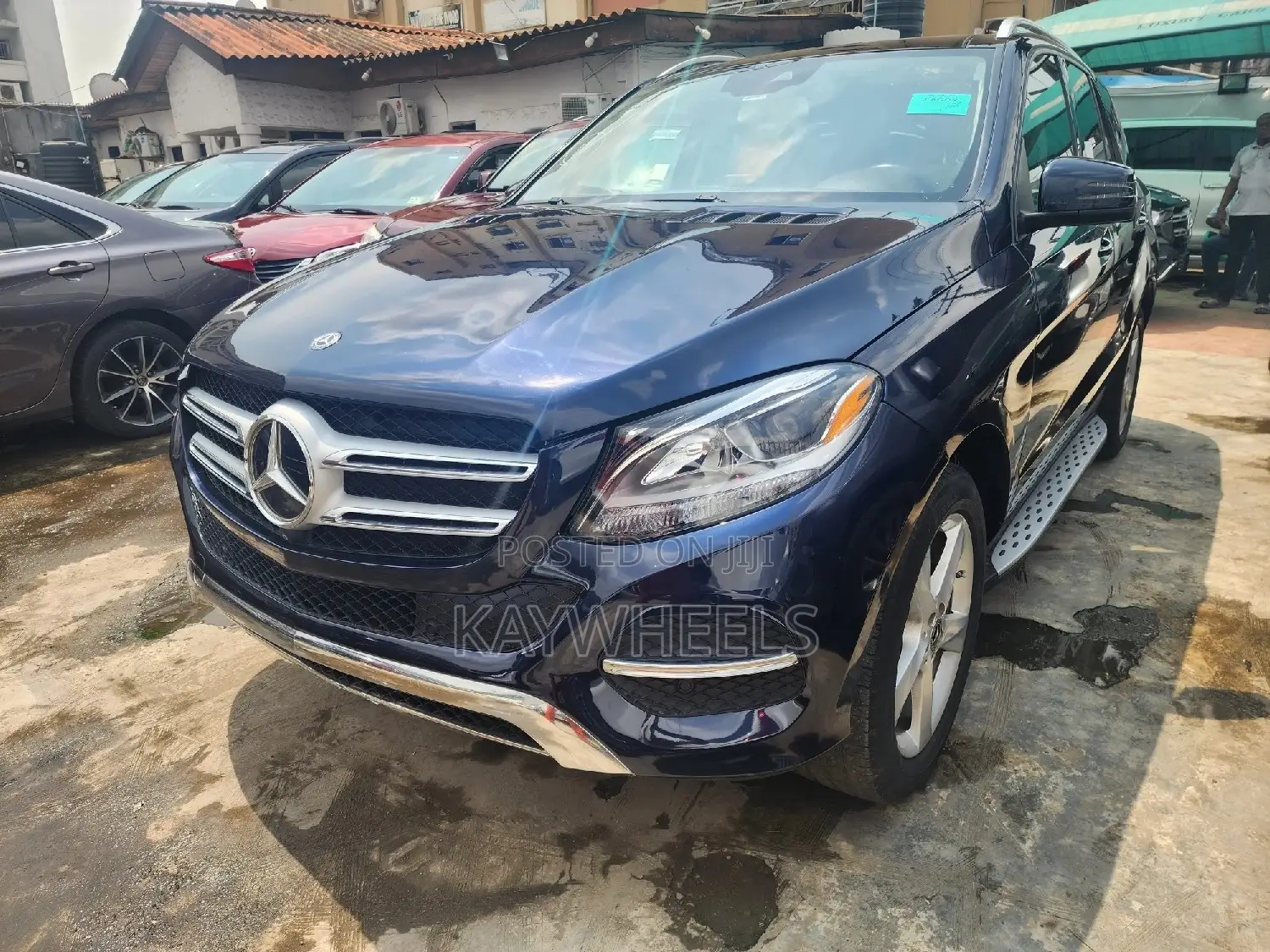 Mercedes-Benz GLE-Class GLE 350d 4MATIC 2017 Blue