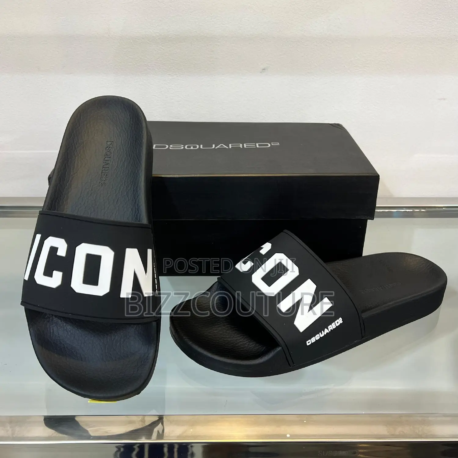 Original DSQUARED2 Slides Available in Store