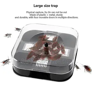 Reusable Non-Toxic Bug Rodent Cockroach Trap With Baits