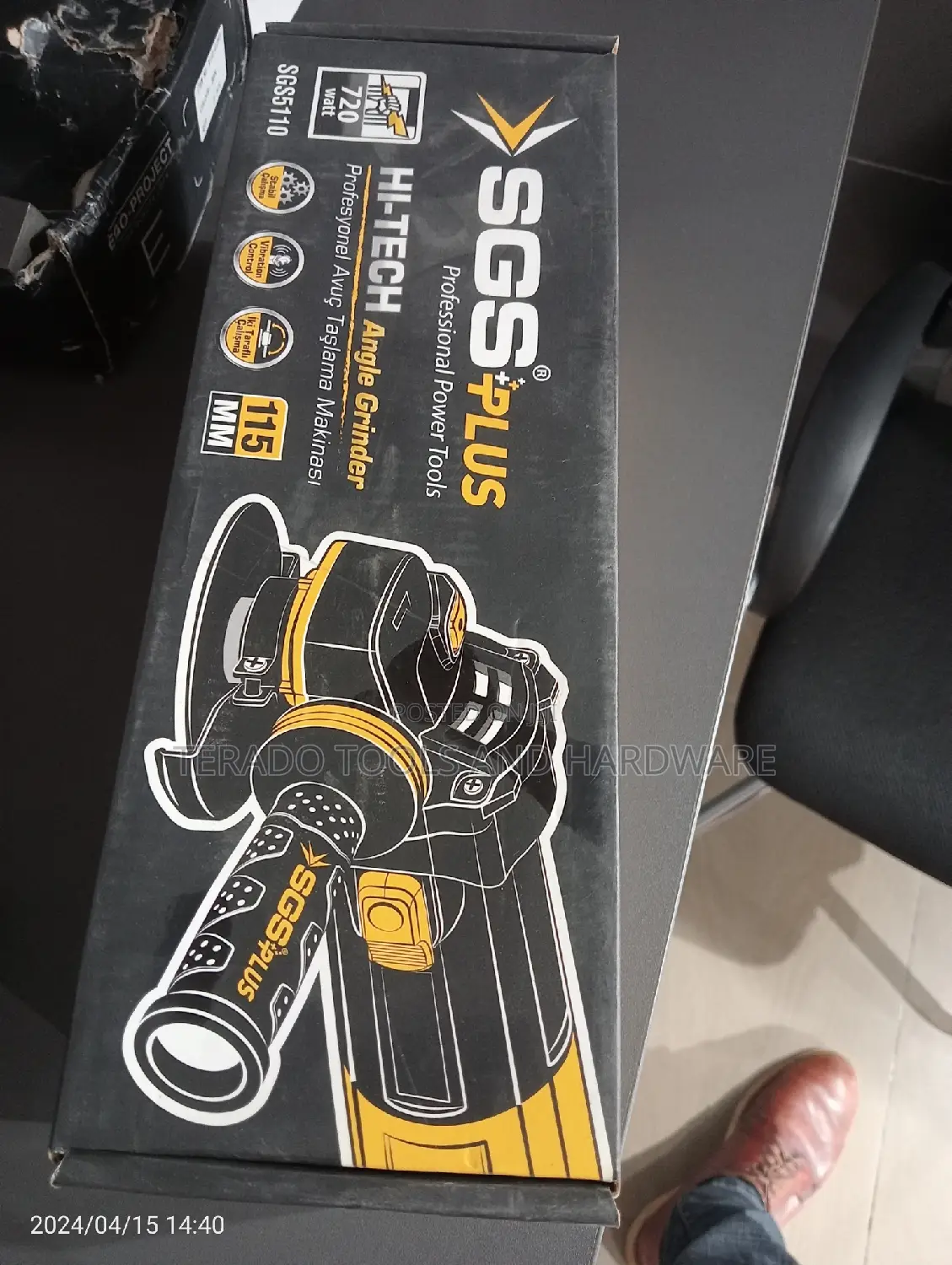 SGS Angle Grinder 720watt