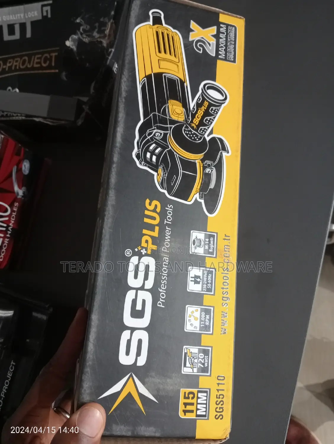 SGS Angle Grinder 720watt