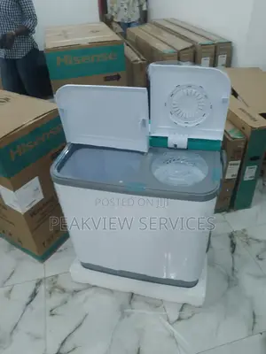 Photo - Twin Tup Hisense 7.5kg Washing Machine
