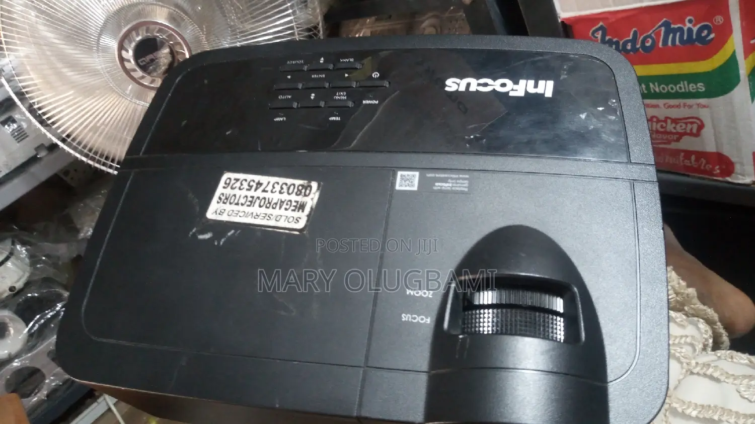 Black Infocus Projector