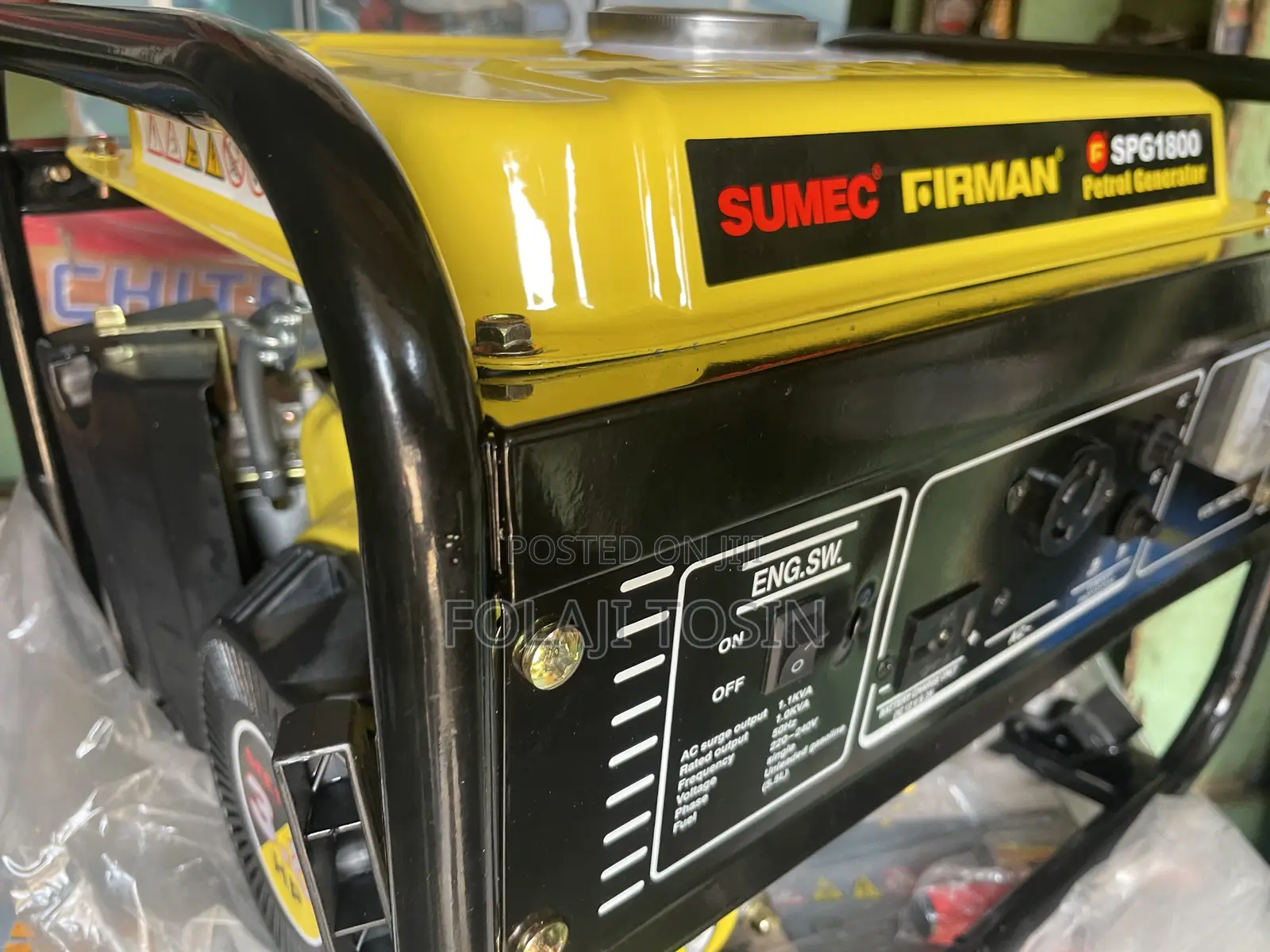 Sumecfirman Spg1800 1.1kva Generator