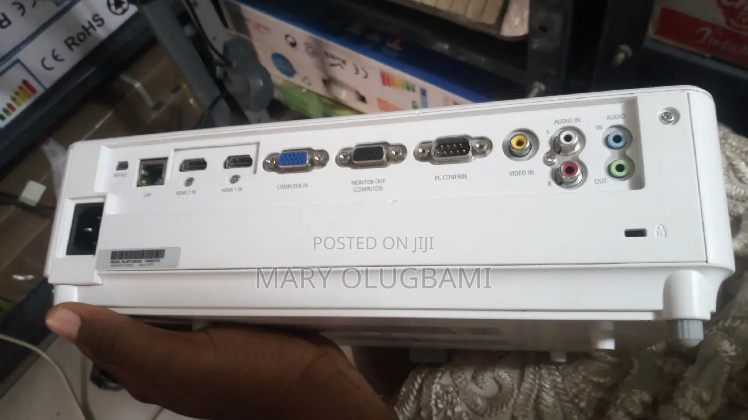 White NEC Projector