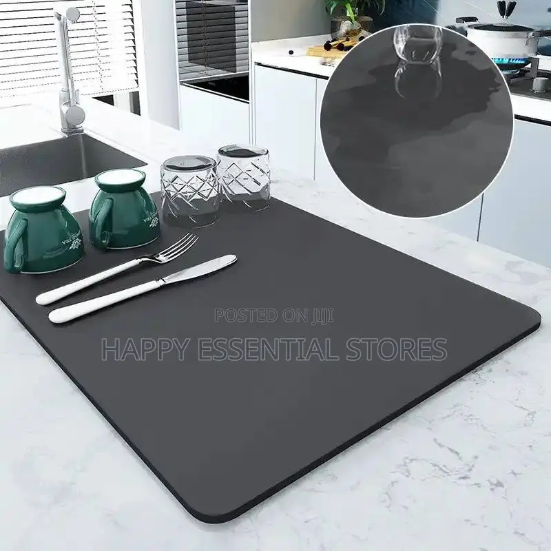 Super Absorbent Large Kitchen Absorbent Mat Antiskid Drainer