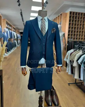 Men's Navy Blue Wedding Suits