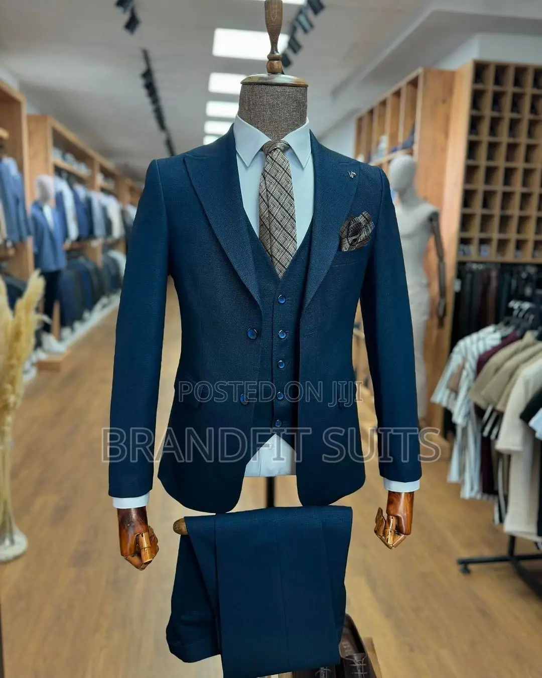 Men's Navy Blue Wedding Suits