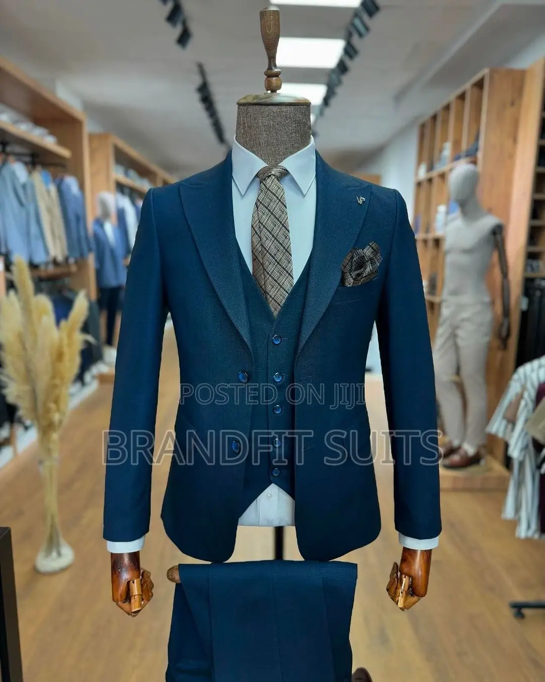 Men's Navy Blue Wedding Suits