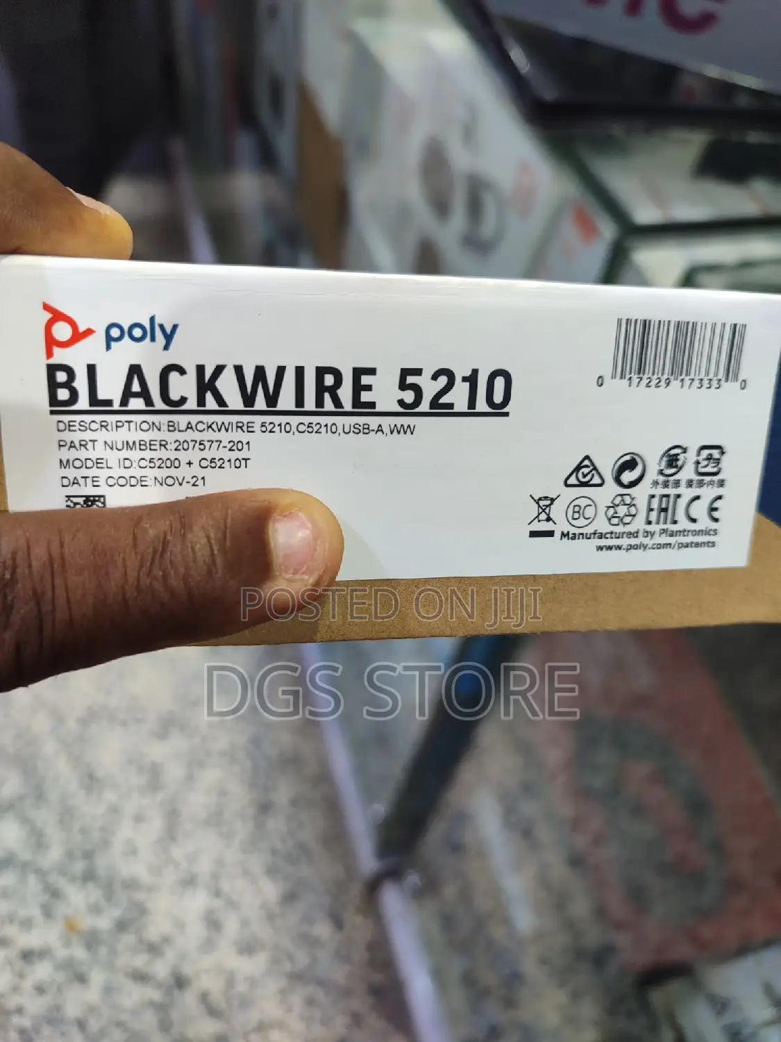 Poly Blackwire 5210 Wired Headphone