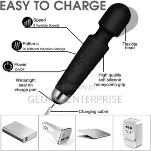 20 Mode - Powerful Rechargeable Magic Wand Clitoris Vibrator