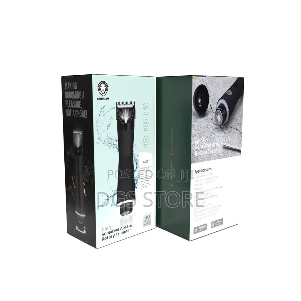 Green Lion 2in1 Sensitive Area/Rotary Trimmer