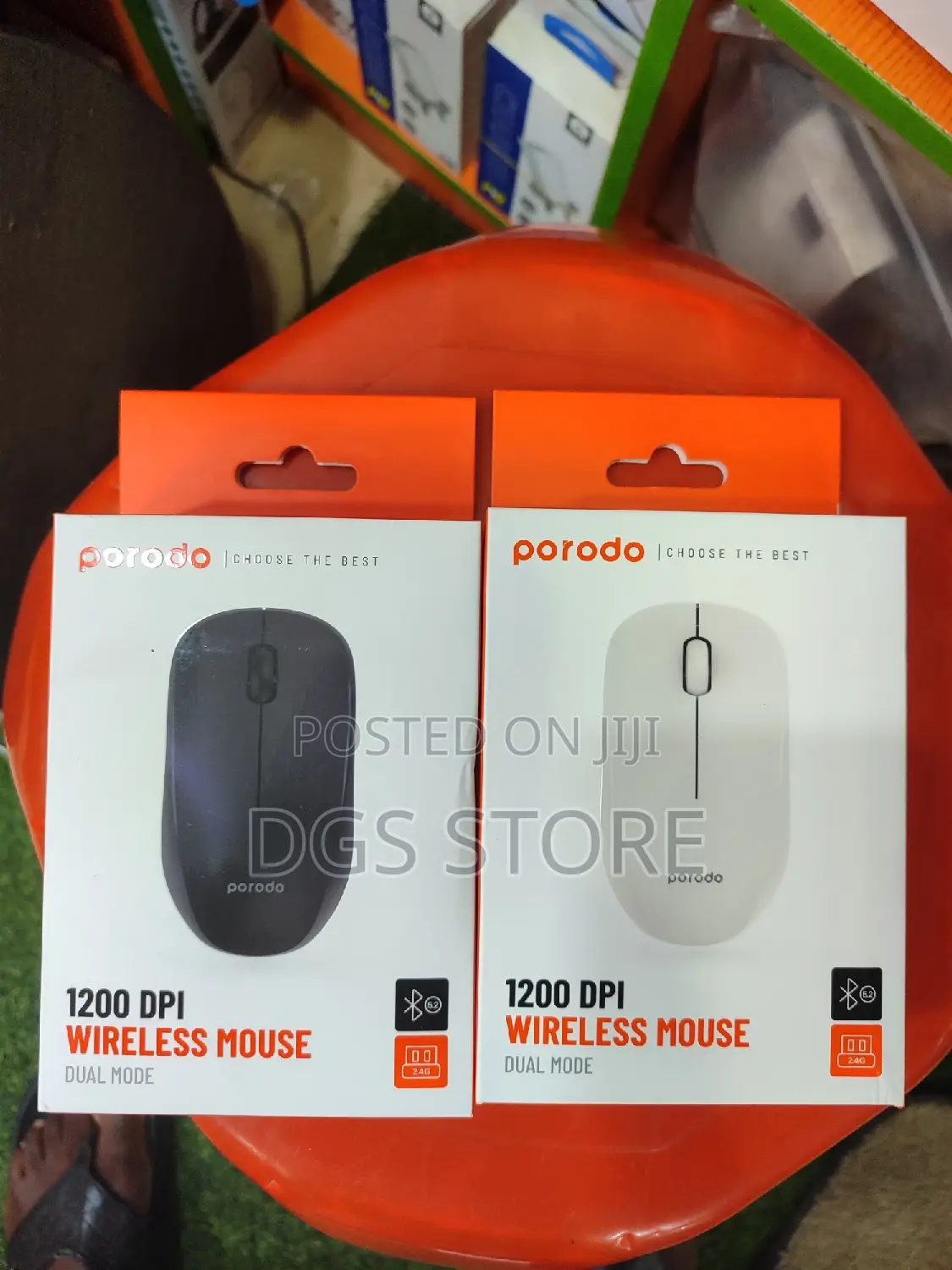 Porodo 1200 DPI Wireless Mouse Dual Mode