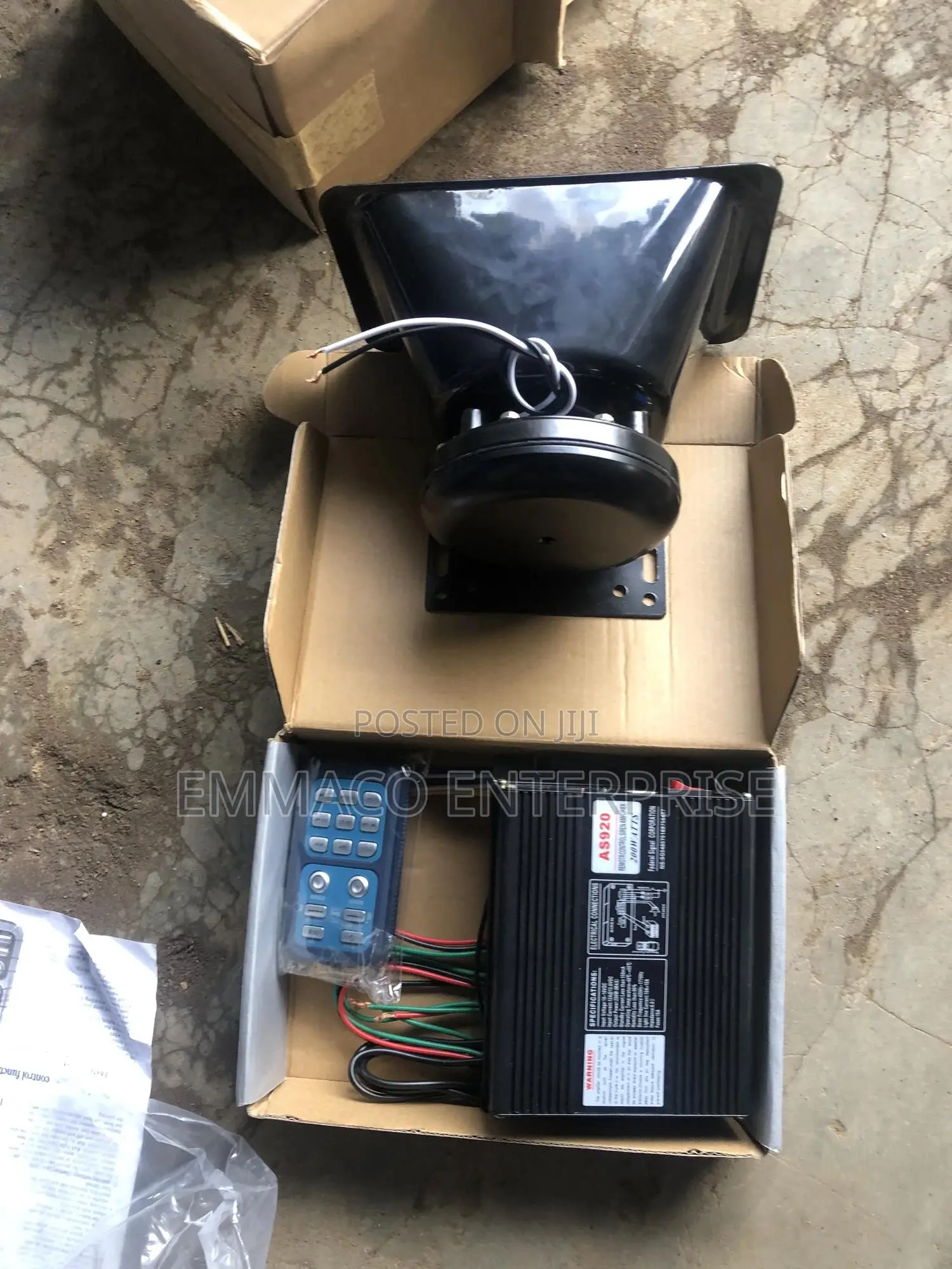 Remote Siren Control