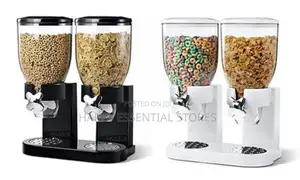 Quality Double Cereal Storage Dispenser