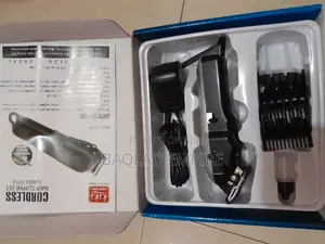 Kiki Cordless Rechargeable Hair Clipper Complete Set