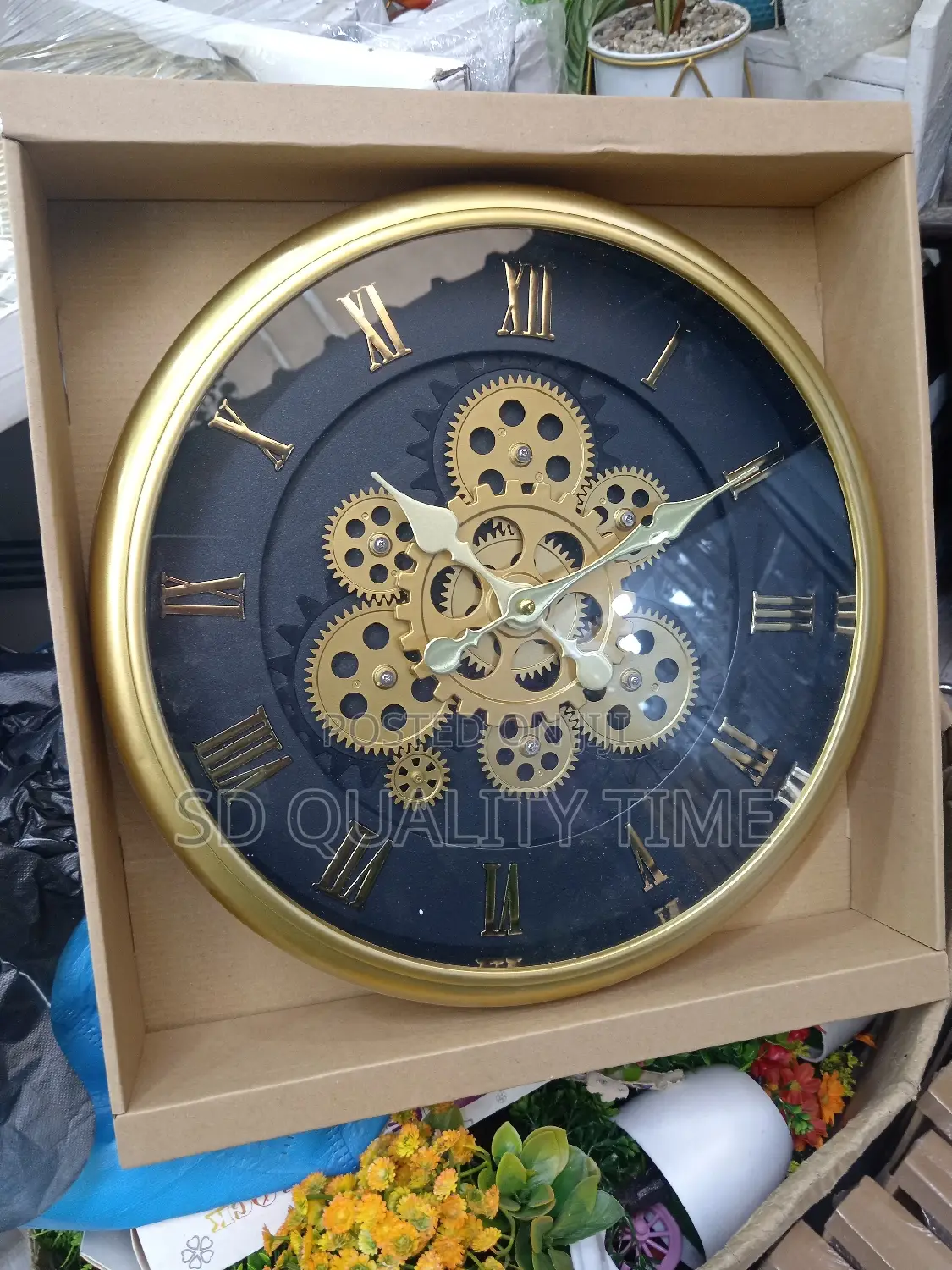 Chronographic Wall Clock