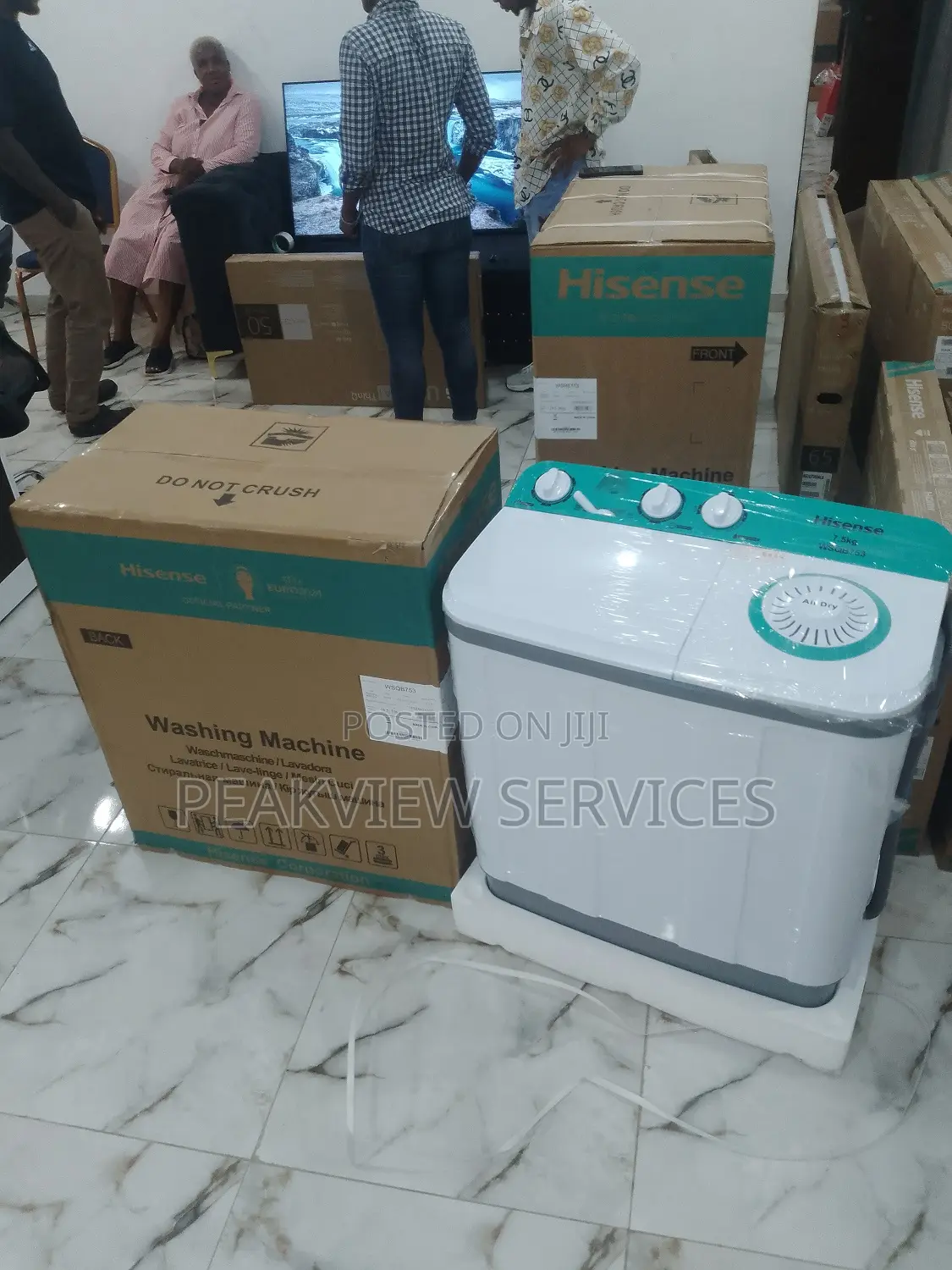 New Hisense 7.5kg Washing Machine