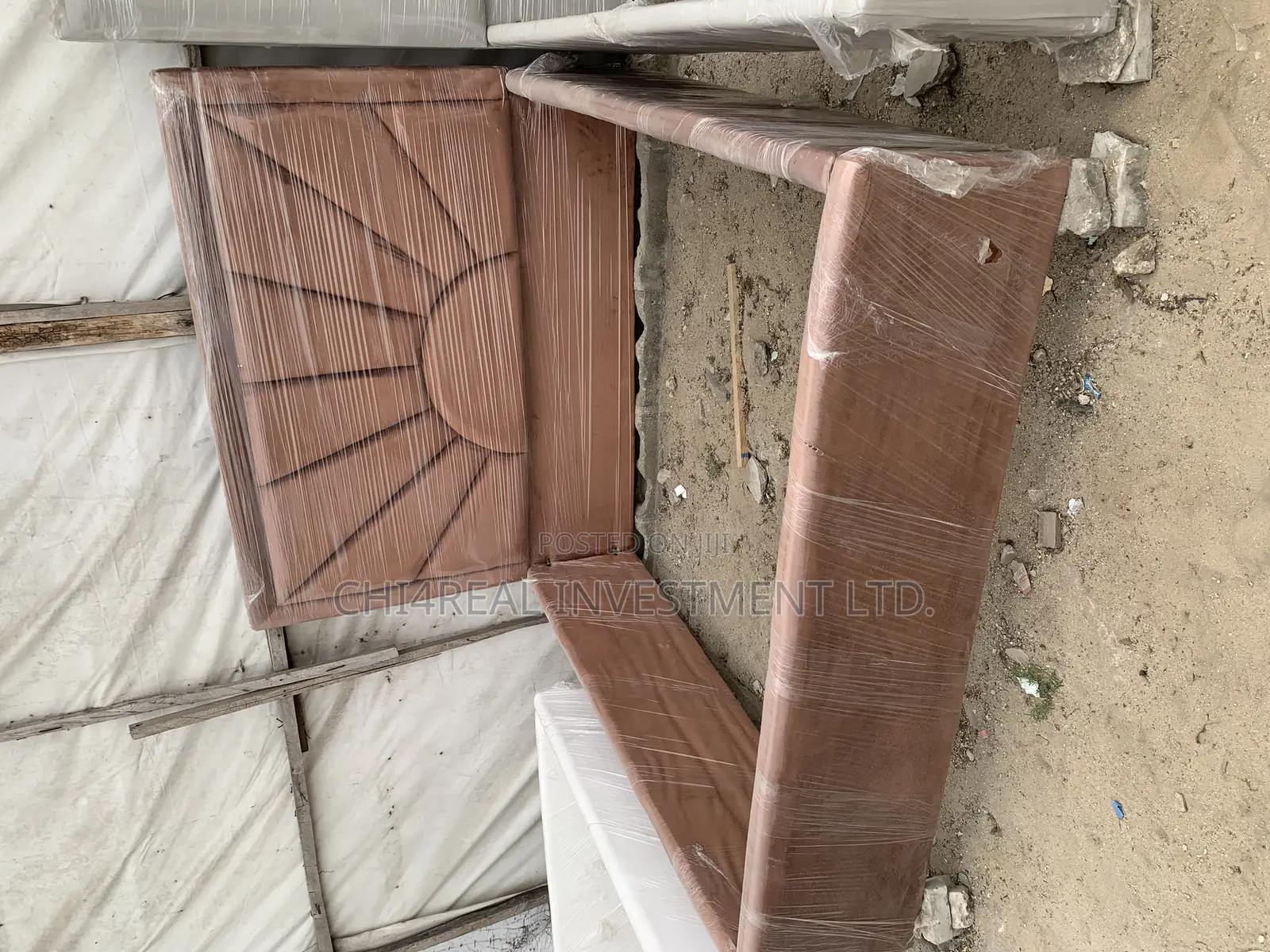 6 by 6 Quality Fabric Bedframe