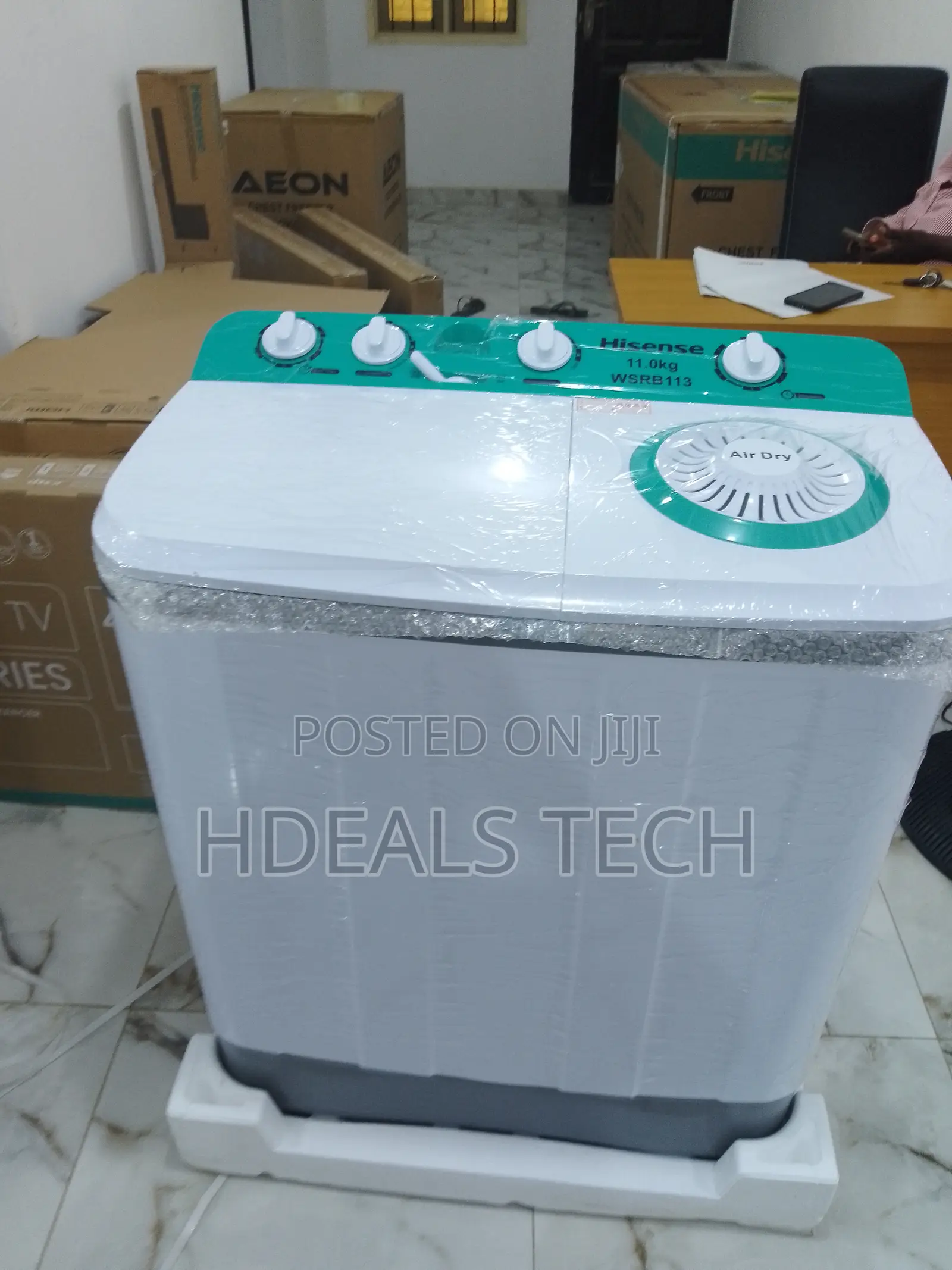 Top-Quality Hisence 11kg Washing Machine.