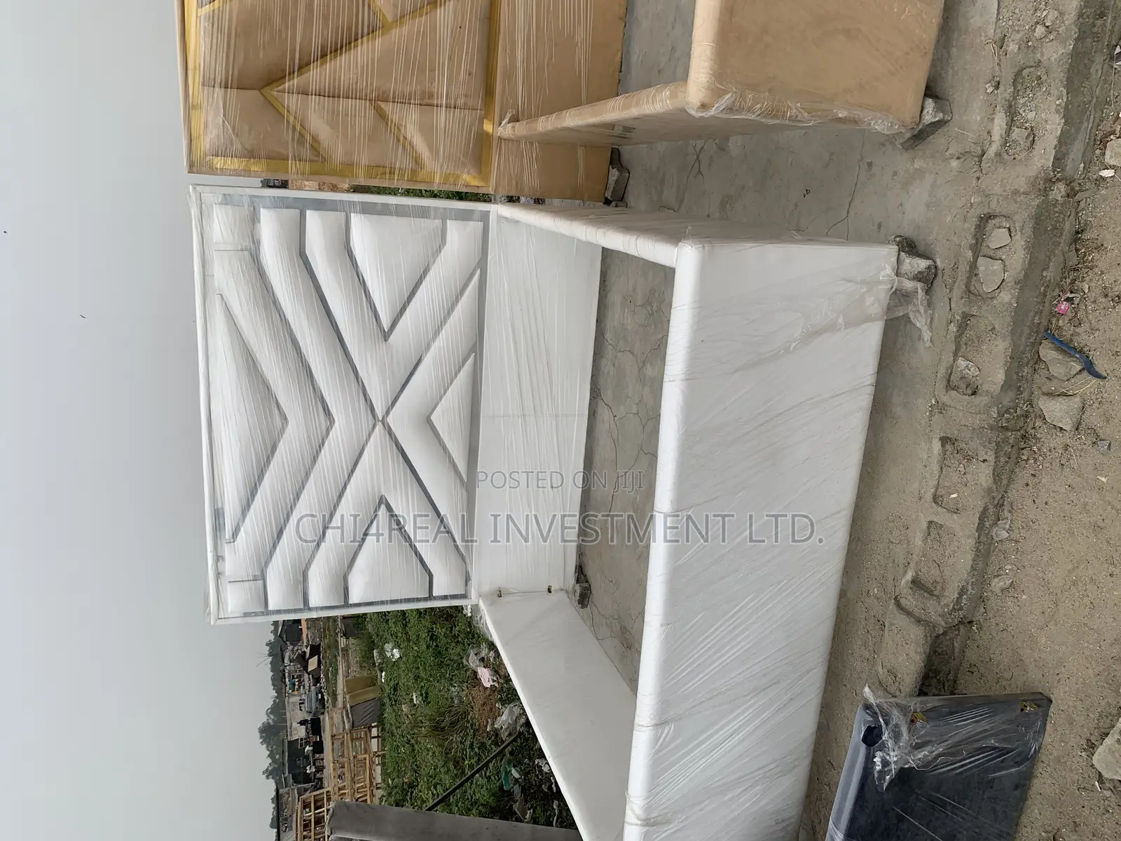 4.5 by 6 Quality Leather Bedframe