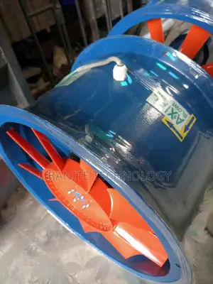 19" Axial Blower Fan 380 v 1400 Rpm, Good for Ducting Work
