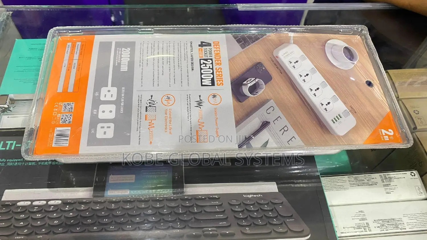 Ldnio 4 Power Sockets +Usb 2500W Sc4408