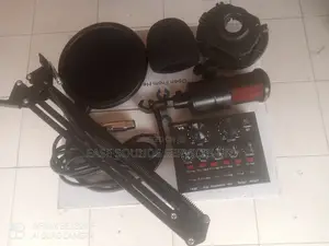 Studio Mic With Sound Card