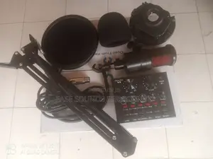 Studio Mic With Sound Card