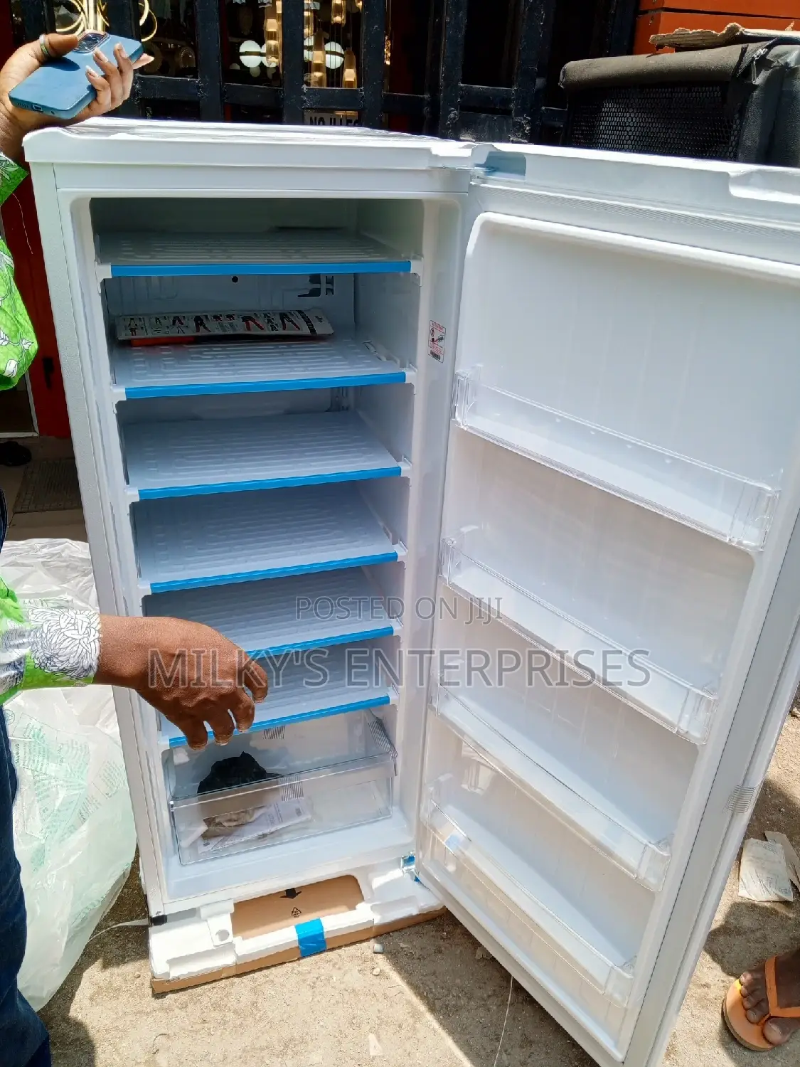 LG Upright Freezer 6 Step