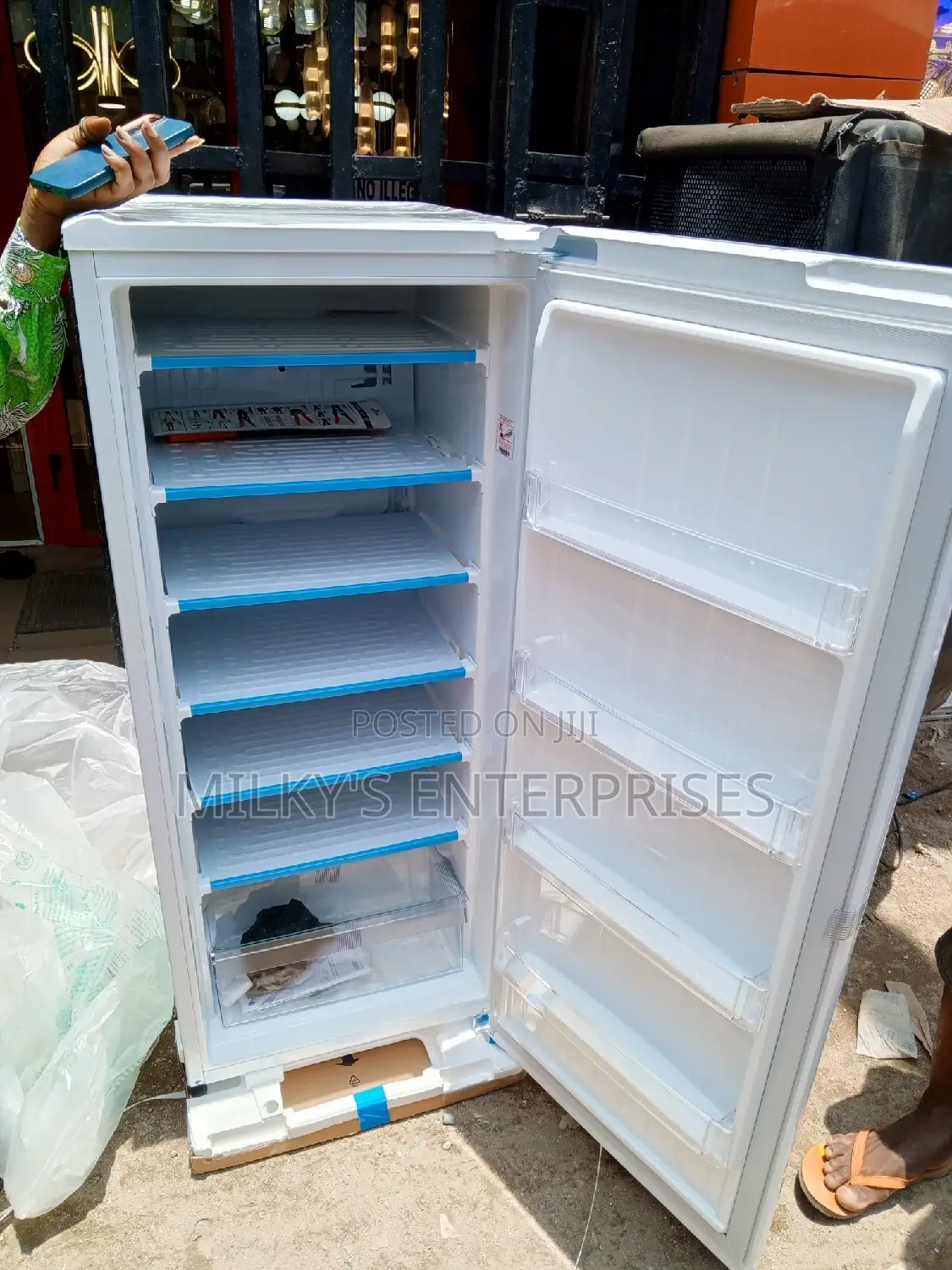 LG Upright Freezer 6 Step