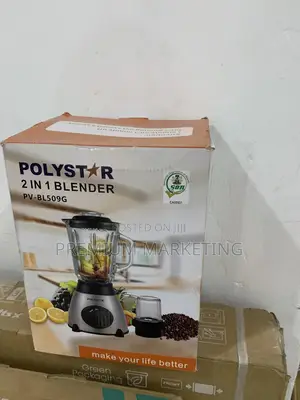Photo - Stainless Steel Polystar 2-in-1 Blender Grinder – PV-BL509G