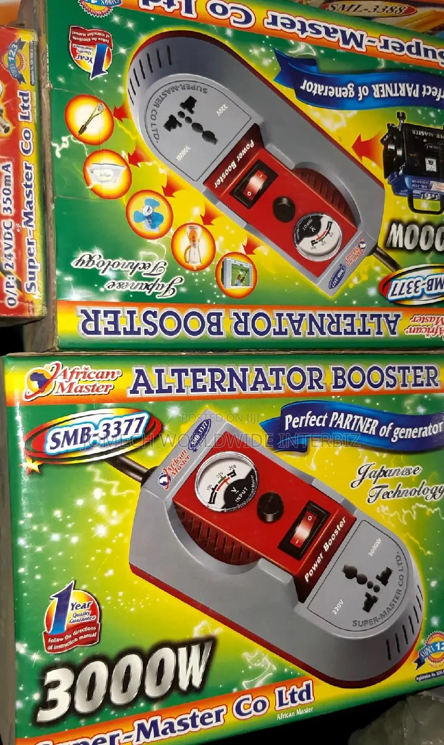 Alternator Booster Upto 3000watts