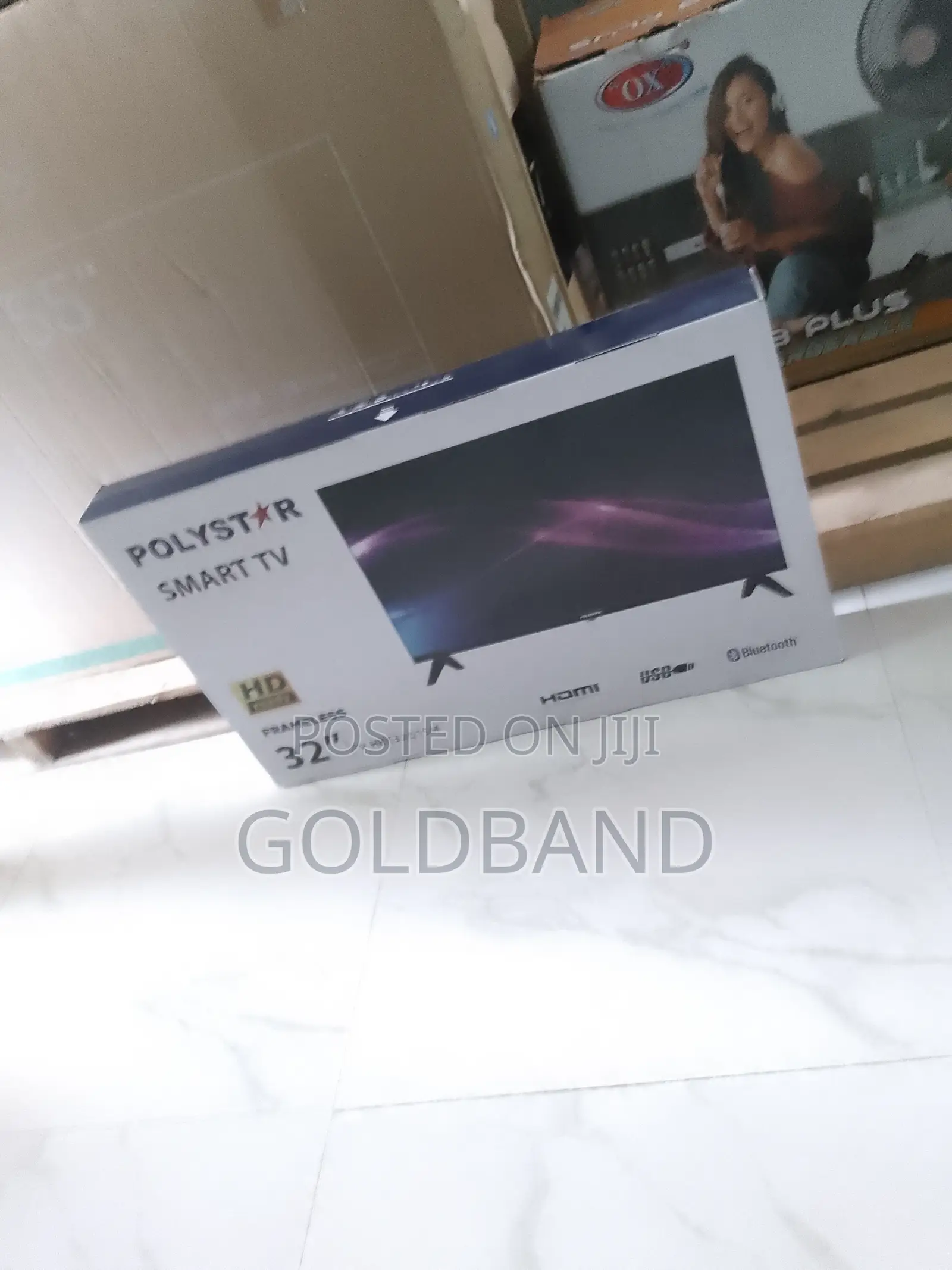 User Friendly 32 Inches Polystar Smart Tv- Frameless
