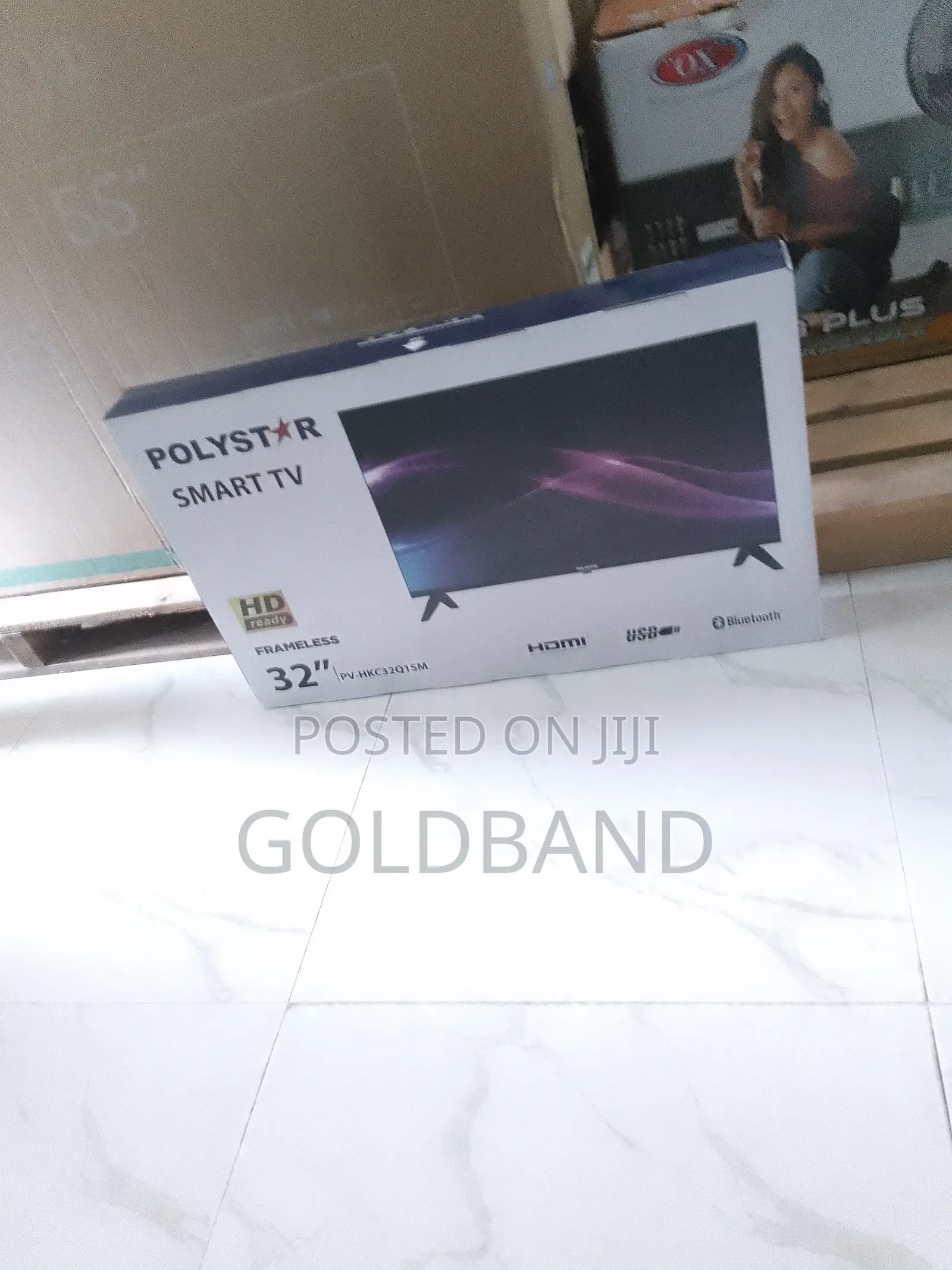 User Friendly 32 Inches Polystar Smart Tv- Frameless