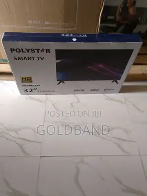 Durable 32 Inches Polystar Smart Tv- Frameless