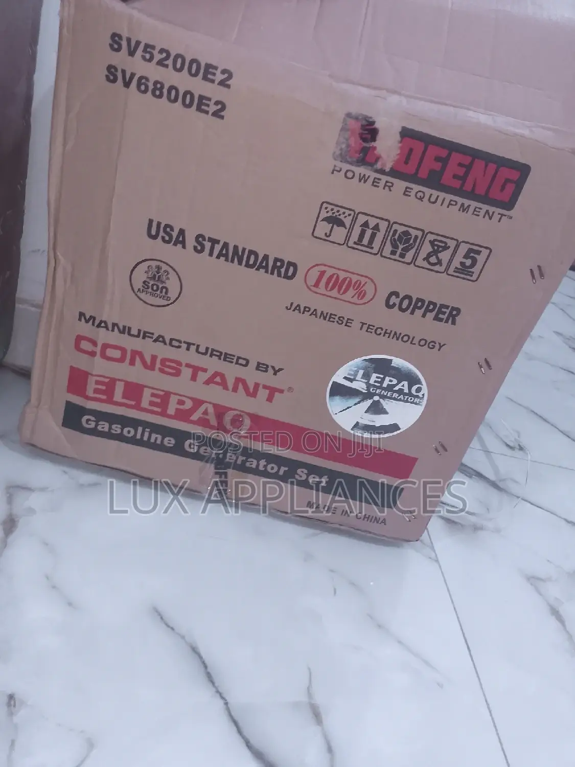 New Key Start Generator Sv6800e2