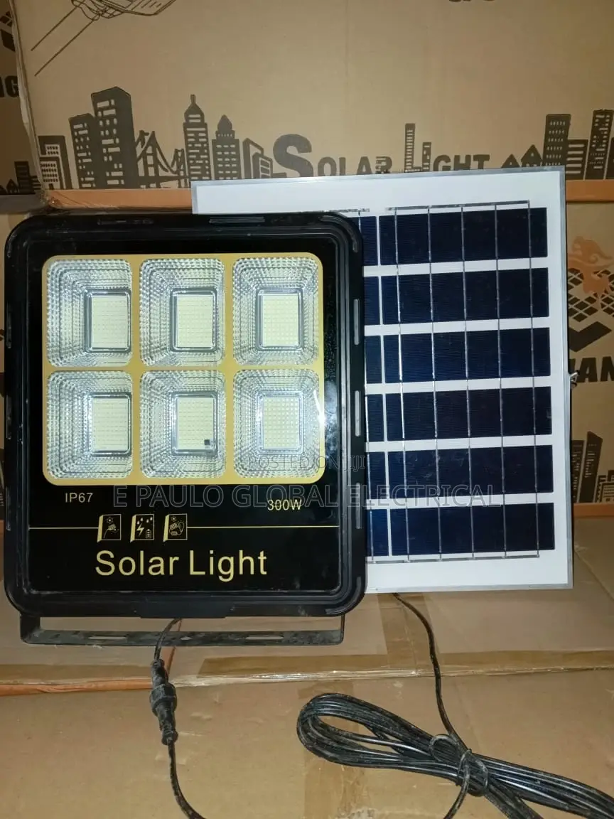 300wats Separate Panel Solar Light