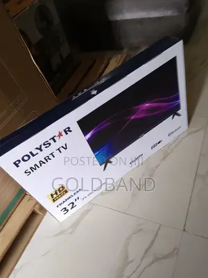 Efficient 32" Polystar Smart Tv- Frameless