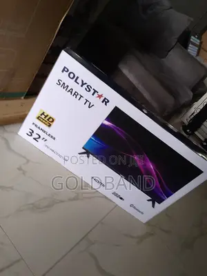 Brand New Polystar 32" Smart Tv- Frameless
