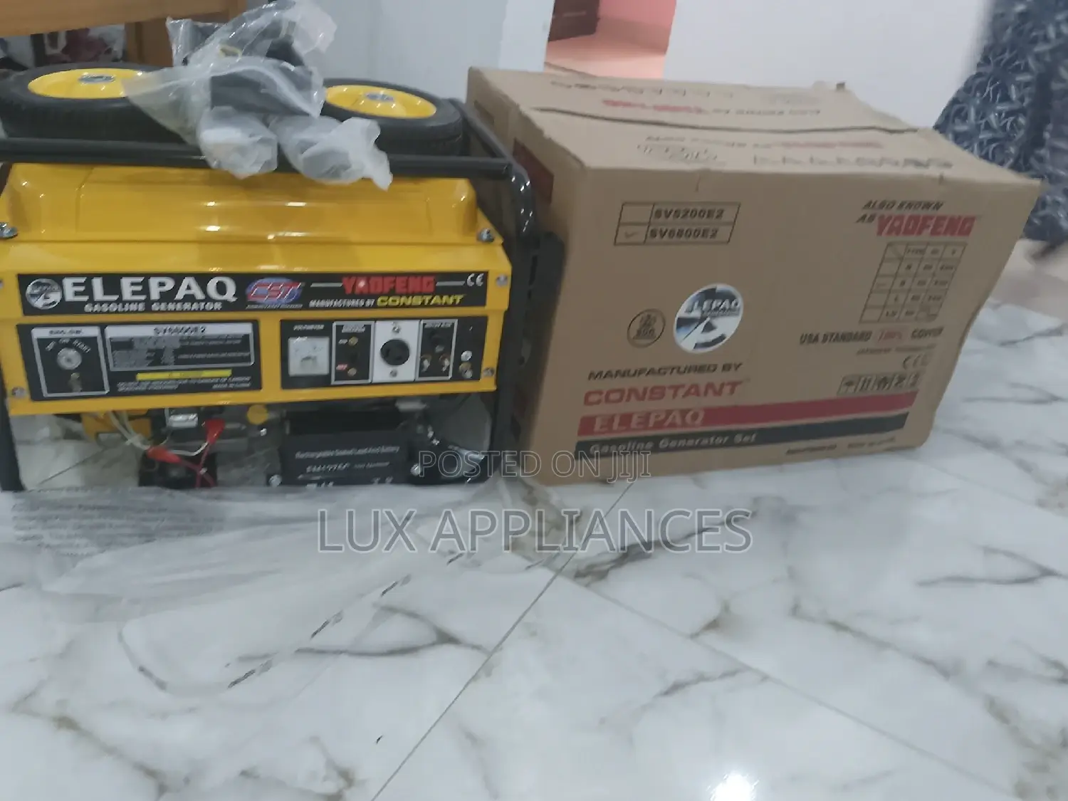 Copper Generator 4.5kva Elepaq Constant