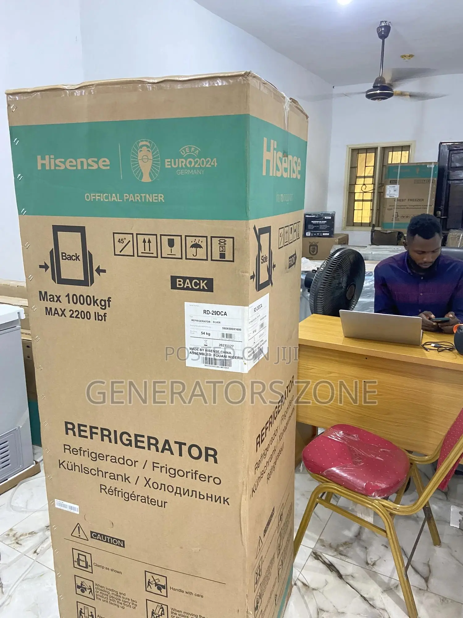 Hisense 225ltr Bottom Freezer Refrigerator