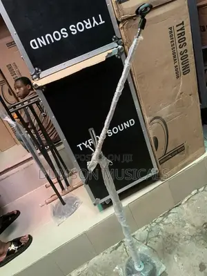 Mic Stand Round Bass
