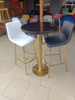 Bar Stool and Table