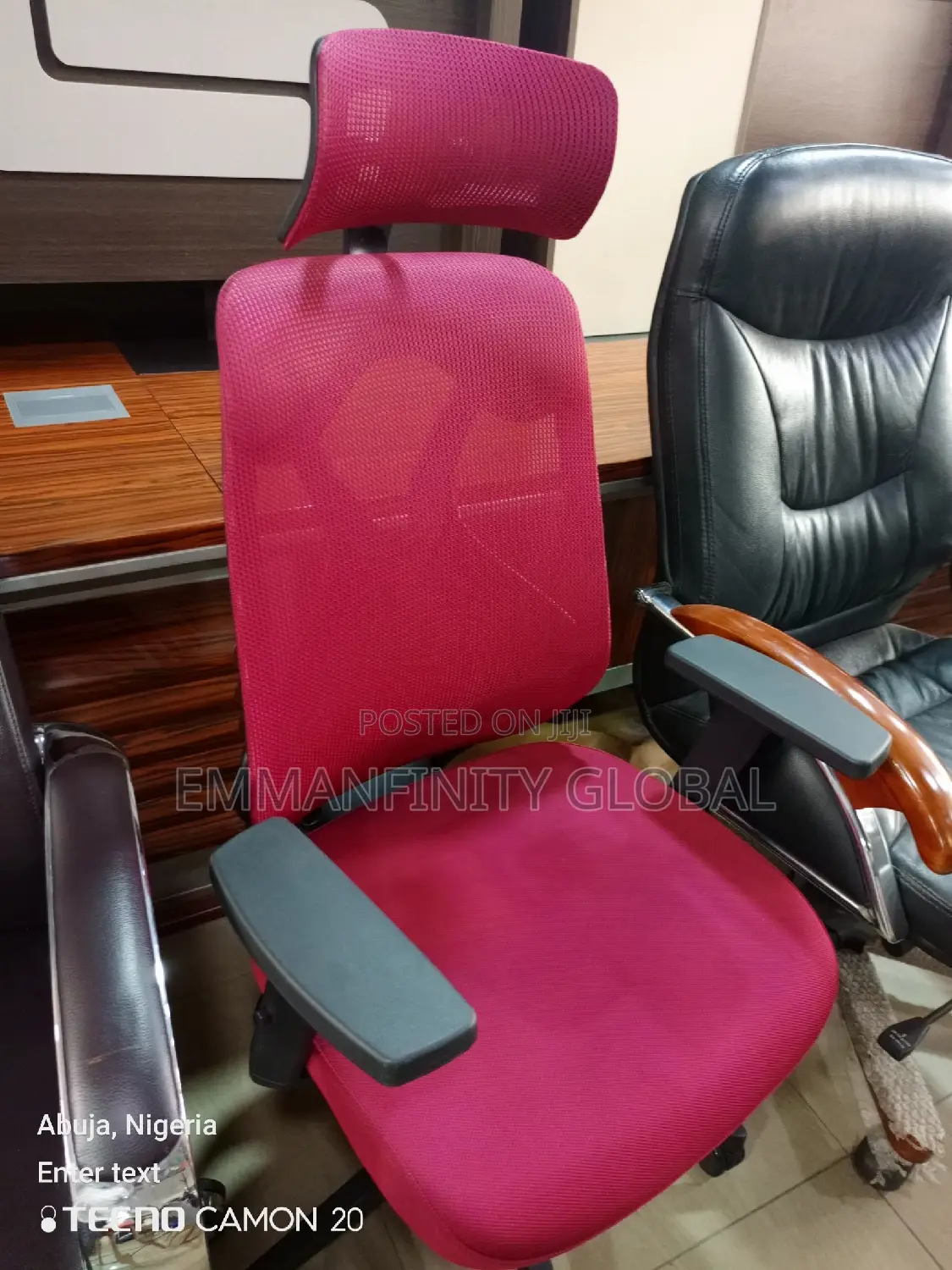 Executive Swivel Matrix Net Chair