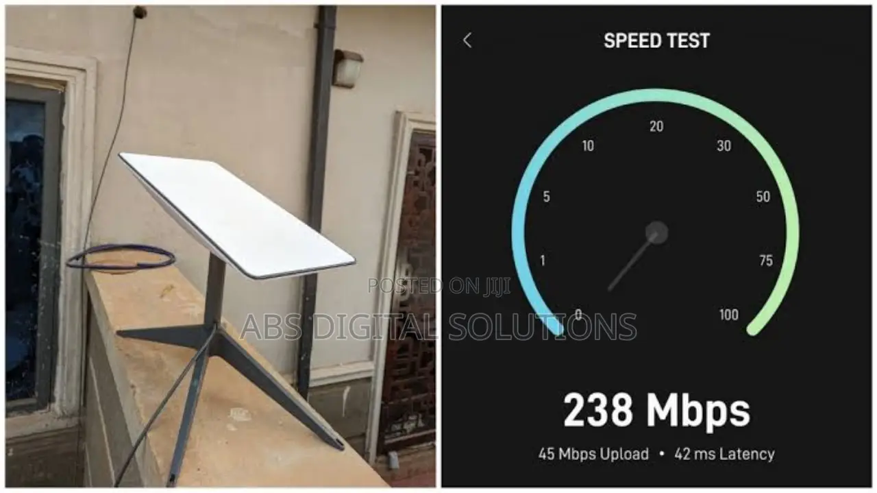 High Bandwidth Speed New Starlink