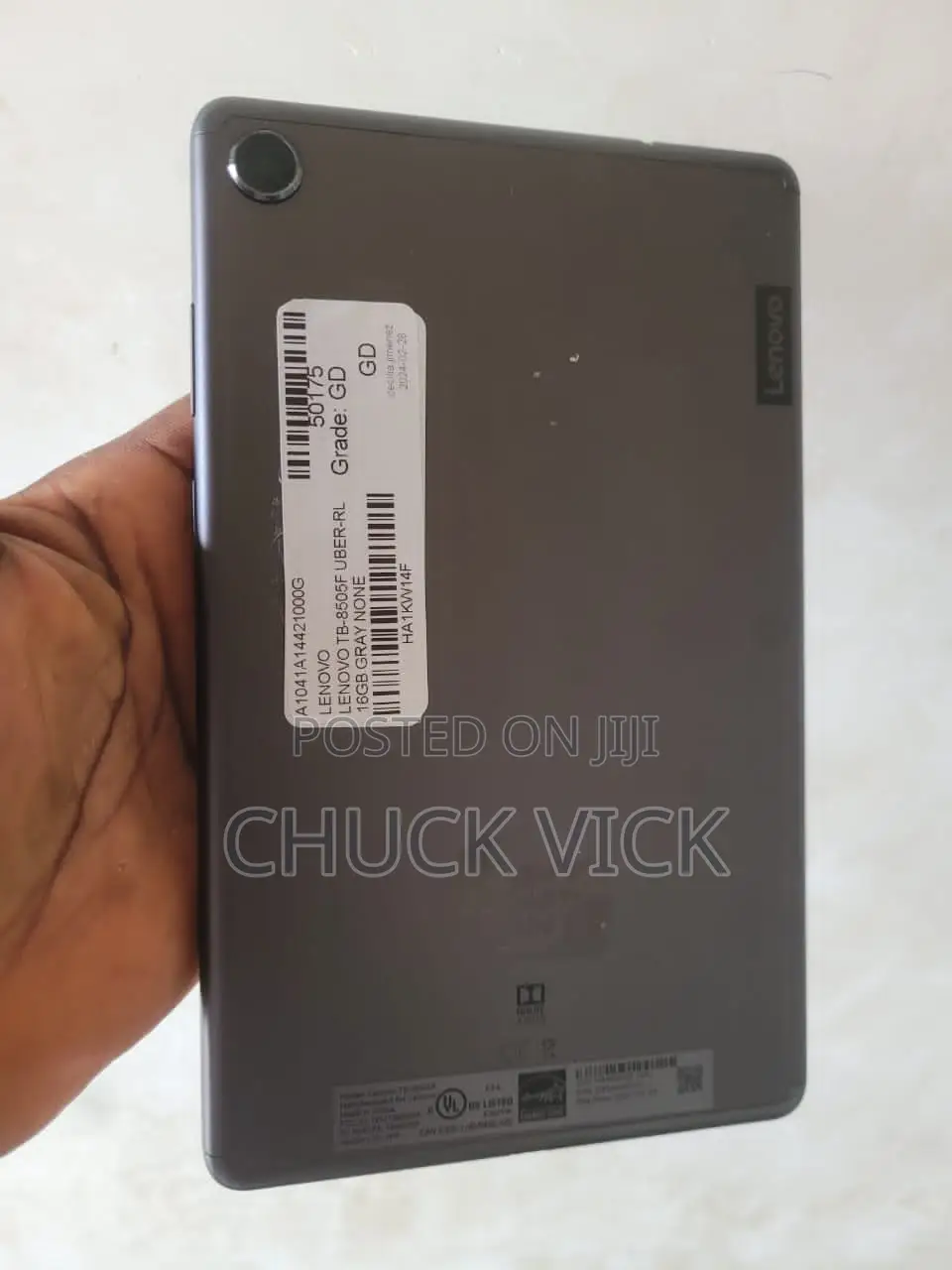 Lenovo Tab M8 (HD) 16 GB Gray
